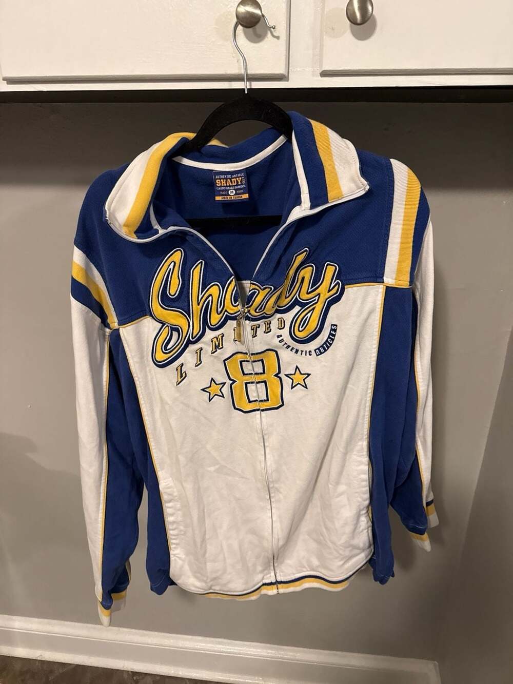 Vintage Y2K Shady Ltd Eminem Limited Edition Series 1 Full Zip Track Jacket Blue
